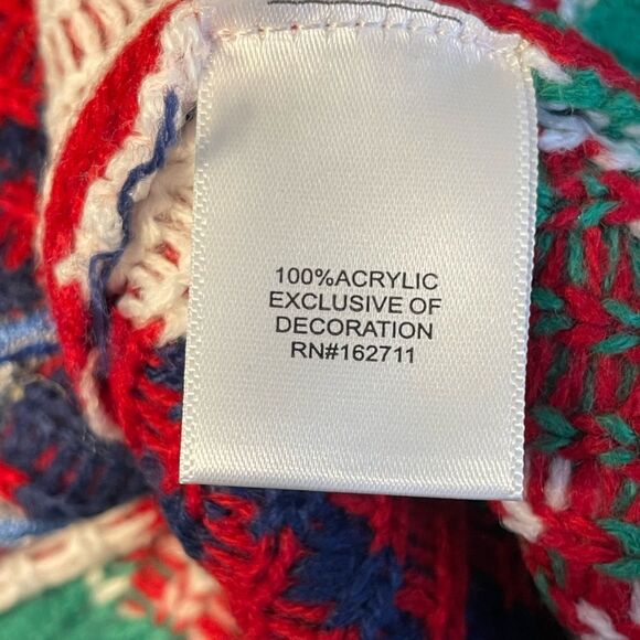 NWT Jollidays “Ugly” Christmas Sweater Dolphin Unisex Size M - Picture 8 of 11